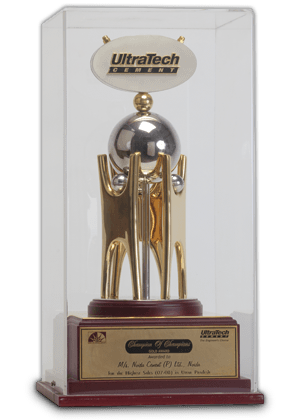 Champion of Champions 
Gold Award <br>For achieving 'Highest Sales' in Uttar Pradesh (2007 - 08)

